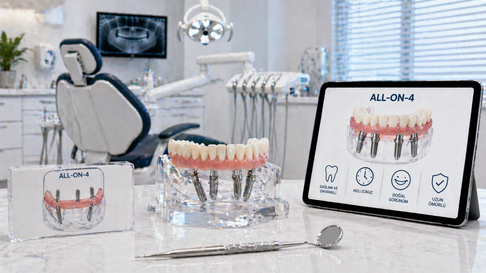 All-on-4 Dental Implant: Permanent Solution for Full Edentulism